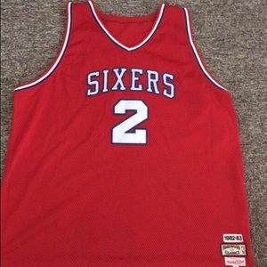 moses malone sixers jersey